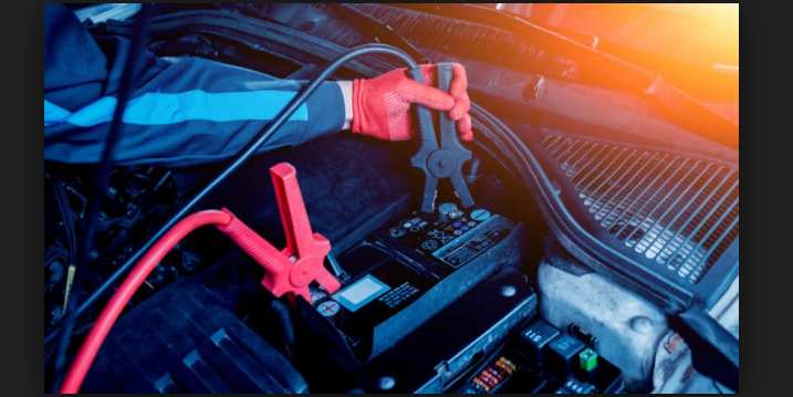 Note the condition of the battery